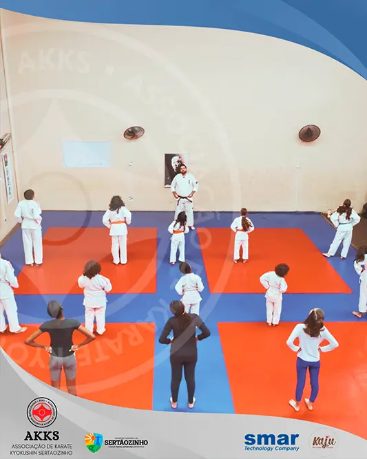 Treino AKKS — Karate Kyokushin Sertãozinho